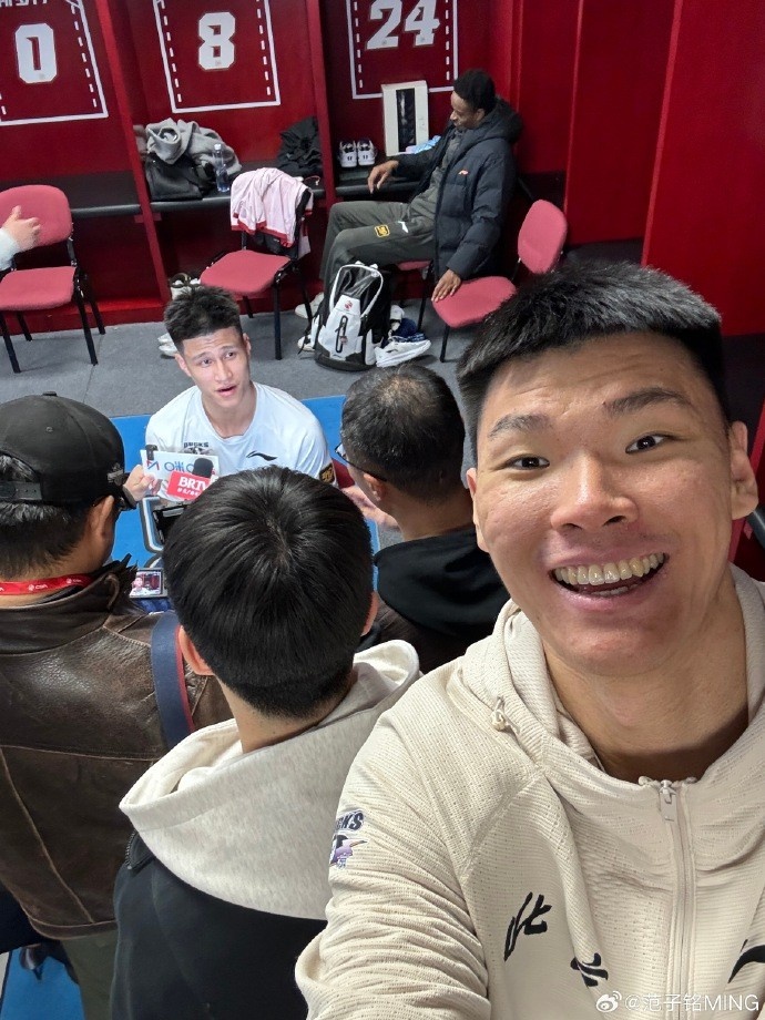 北京大胜吉林！范子铭：托各人的福 喜提人生首次十连胜