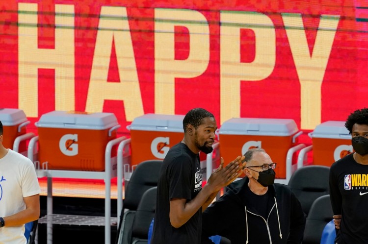 KD：人们不会遗忘我加入过勇士 在那我度过了生掷中最有趣的时光